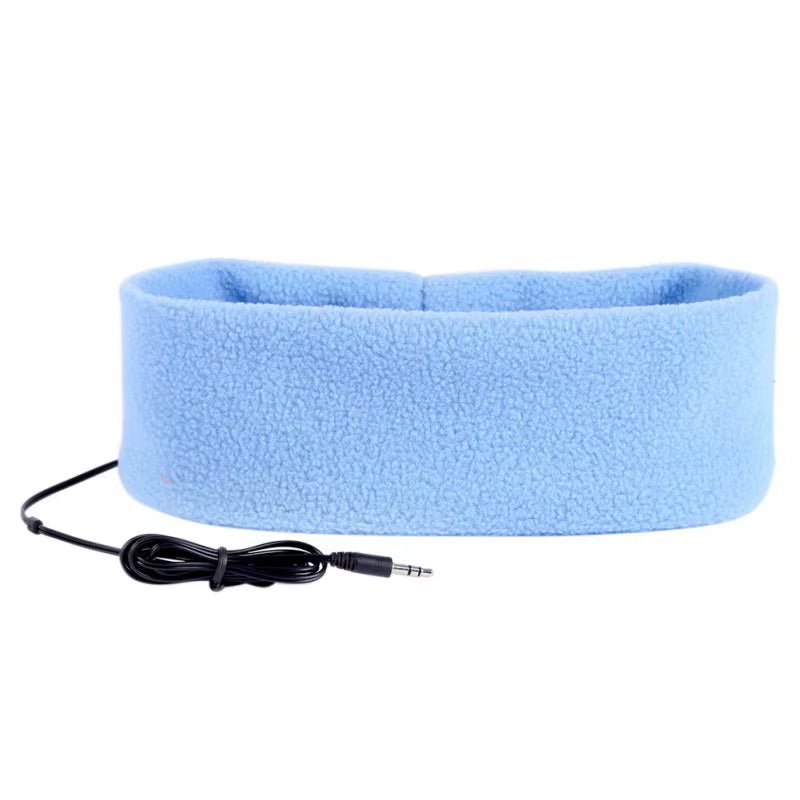 Washable Anti-Noise Sleeping Earphones Sport Running Stereo Music Headband Soft Sleeping Aid Fone Eye Mask Band for IOS Android