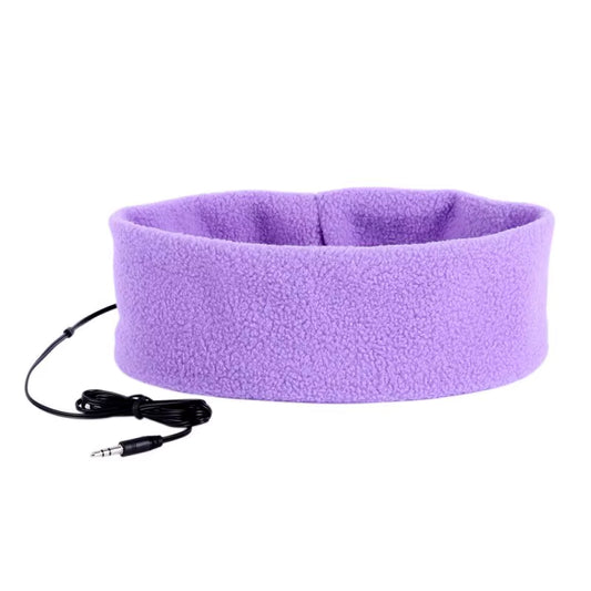 Washable Anti-Noise Sleeping Earphones Sport Running Stereo Music Headband Soft Sleeping Aid Fone Eye Mask Band for IOS Android