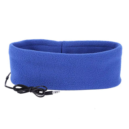 Washable Anti-Noise Sleeping Earphones Sport Running Stereo Music Headband Soft Sleeping Aid Fone Eye Mask Band for IOS Android